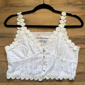 🌴 Romwe Bustier Top